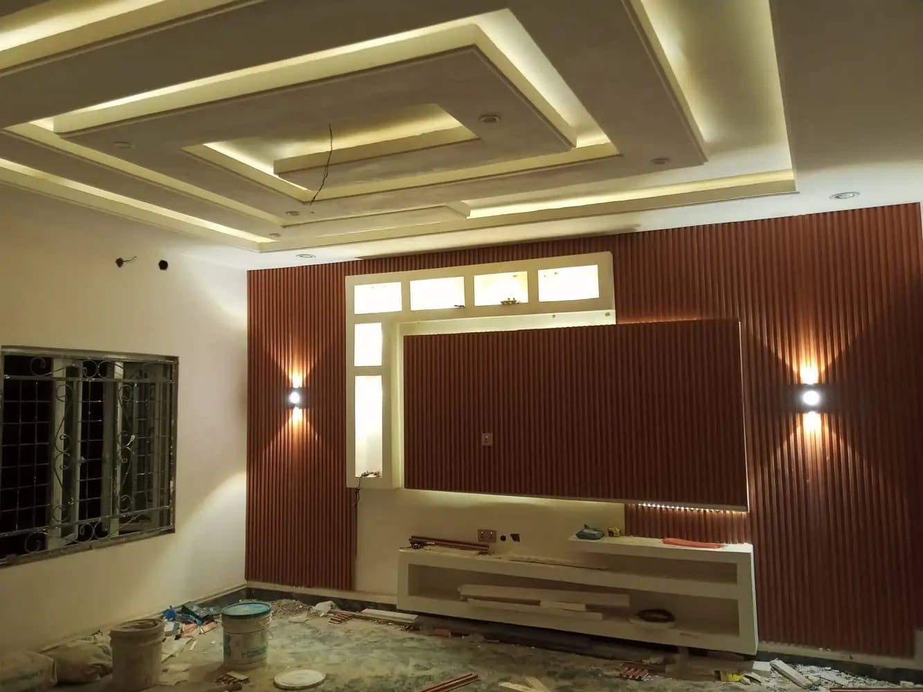 Residential electrical piping and structural conduit wiring